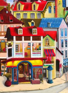 European Village Jigsaw Puzzle