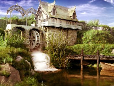 Fairytale Watermill Jigsaw Puzzle