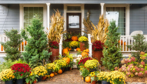 Fall Porch Jigsaw Puzzle