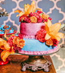 Fancy Flowery Cake