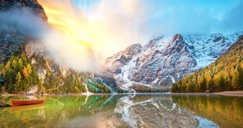 Fanes Sennes Braies Park Jigsaw Puzzle