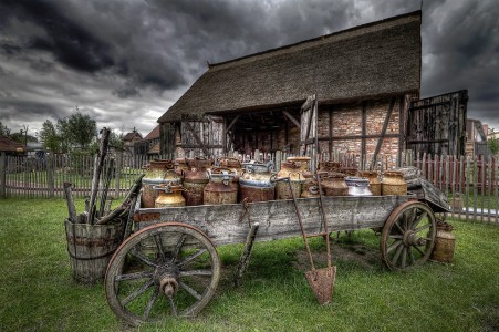 Farm Wagon Jigsaw Puzzle