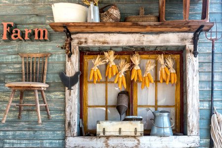 Farmhouse Window Jigsaw Puzzle