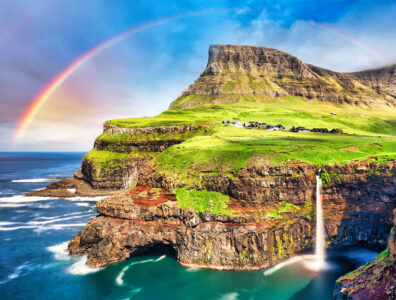 Faroe Islands Rainbow Jigsaw Puzzle