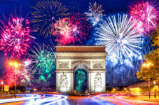 Fireworks in Paris