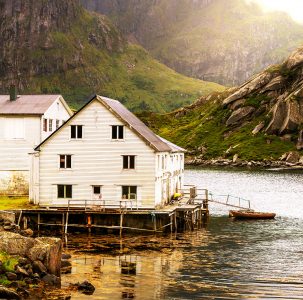 Fishing Cabins Jigsaw Puzzle