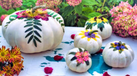 Floral Pumpkins