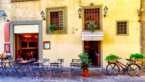 Florence Cafe Jigsaw Puzzle