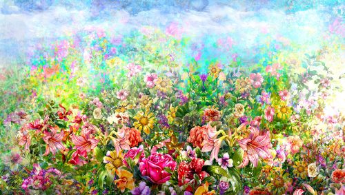 Flower Patch Jigsaw Puzzle