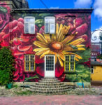 Flower Power Mural Jigsaw Puzzle