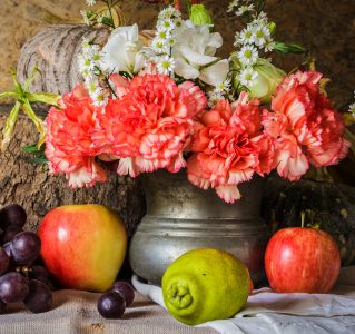 Flowers and Fruit Jigsaw Puzzle