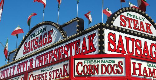 Food Booth Signs Jigsaw Puzzle