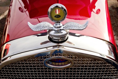 Ford Hood Ornament Jigsaw Puzzle