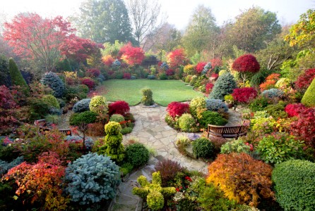 Four Seasons Garden Jigsaw Puzzle