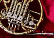 French Horn Close-Up