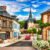 French Village Street Jigsaw Puzzle