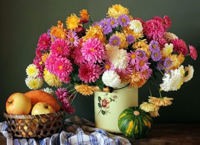 Fruit and Flowers Jigsaw Puzzle