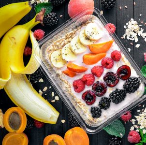 Fruit and Oatmeal Jigsaw Puzzle