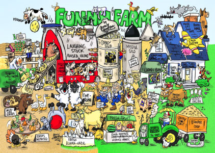 Funny Farm Jigsaw Puzzle