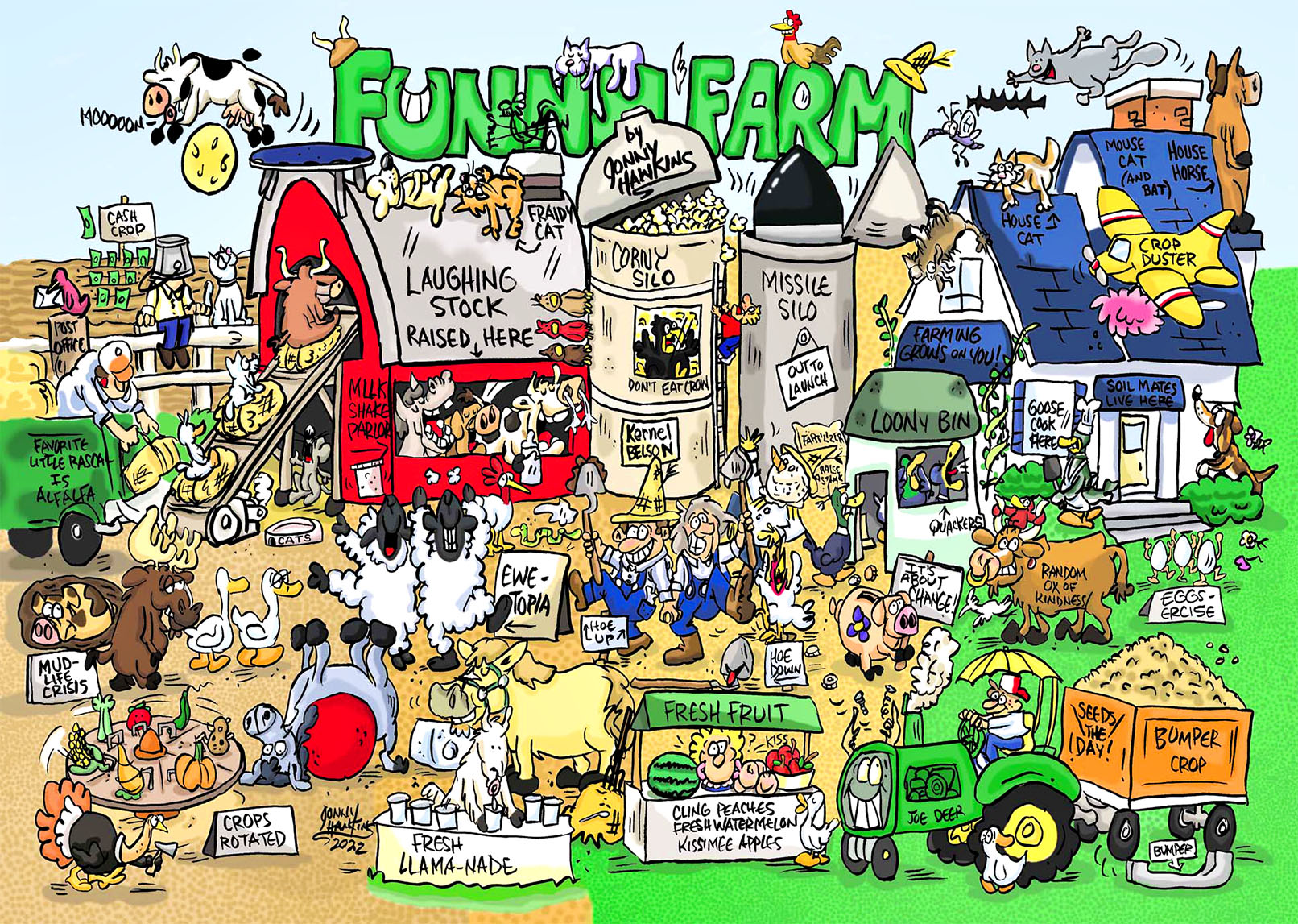 Funny Farm Jigsaw Puzzle