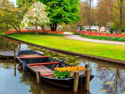 Garden Canal Jigsaw Puzzle