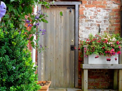 Garden Door Jigsaw Puzzle