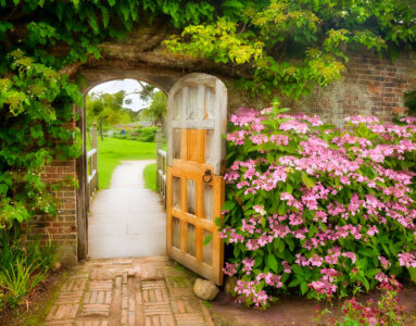 Garden Doorway Jigsaw Puzzle