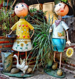 Garden Figures Jigsaw Puzzle