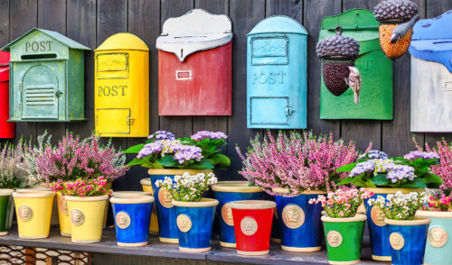Garden Mailboxes Jigsaw Puzzle
