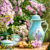 Garden Teatime Jigsaw Puzzle