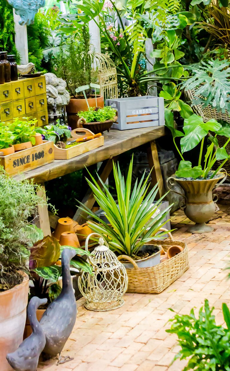 Gardening Bench Jigsaw Puzzle