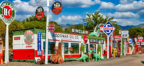 Gas Station Signs Jigsaw Puzzle