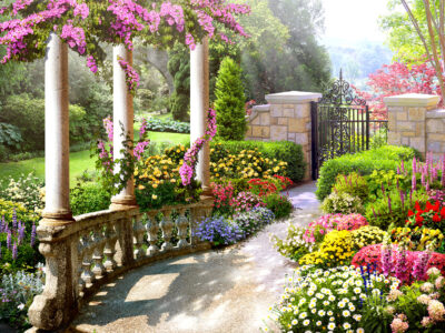 Gated Garden Jigsaw Puzzle