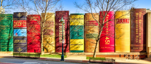 Giant Book Facade Jigsaw Puzzle Giant Book Facade Jigsaw Puzzle