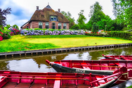 Giethoorn Boats Jigsaw Puzzle