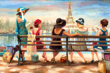 Girls Day Out Jigsaw Puzzle