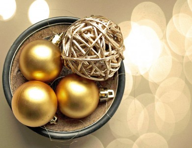 Golden Ornaments Jigsaw Puzzle