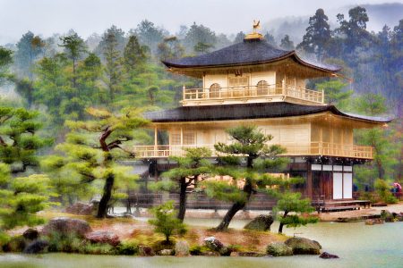 Golden Pavilion Jigsaw Puzzle