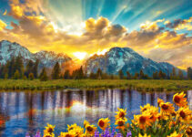 Grand Tetons Reflection