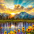 Grand Tetons Reflection Jigsaw Puzzle