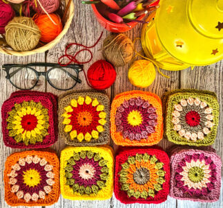 Granny Squares Jigsaw Puzzle Granny Squares Jigsaw Puzzle