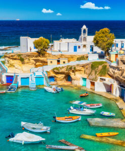 Greek Fishing Village Jigsaw Puzzle Greek Fishing Village Jigsaw Puzzle