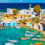 Greek Fishing Village Jigsaw Puzzle