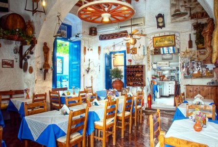 Greek Restaurant Jigsaw Puzzle