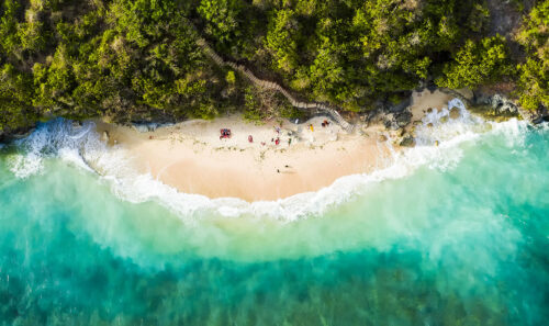 Green Bowl Beach Jigsaw Puzzle