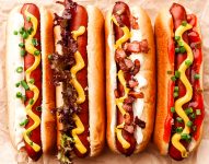 Grilled Hot Dogs