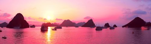 Ha Long Bay Sunset Jigsaw Puzzle