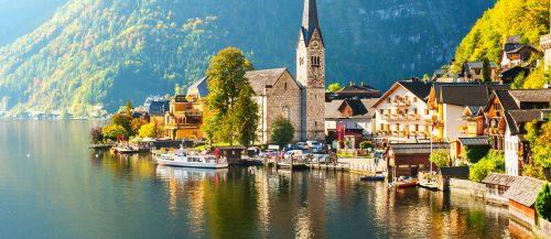 Hallstatt Harbor Jigsaw Puzzle