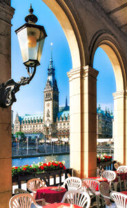 Hamburg Cafe Jigsaw Puzzle