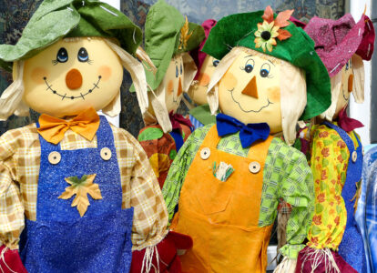 Happy Scarecrows Jigsaw Puzzle